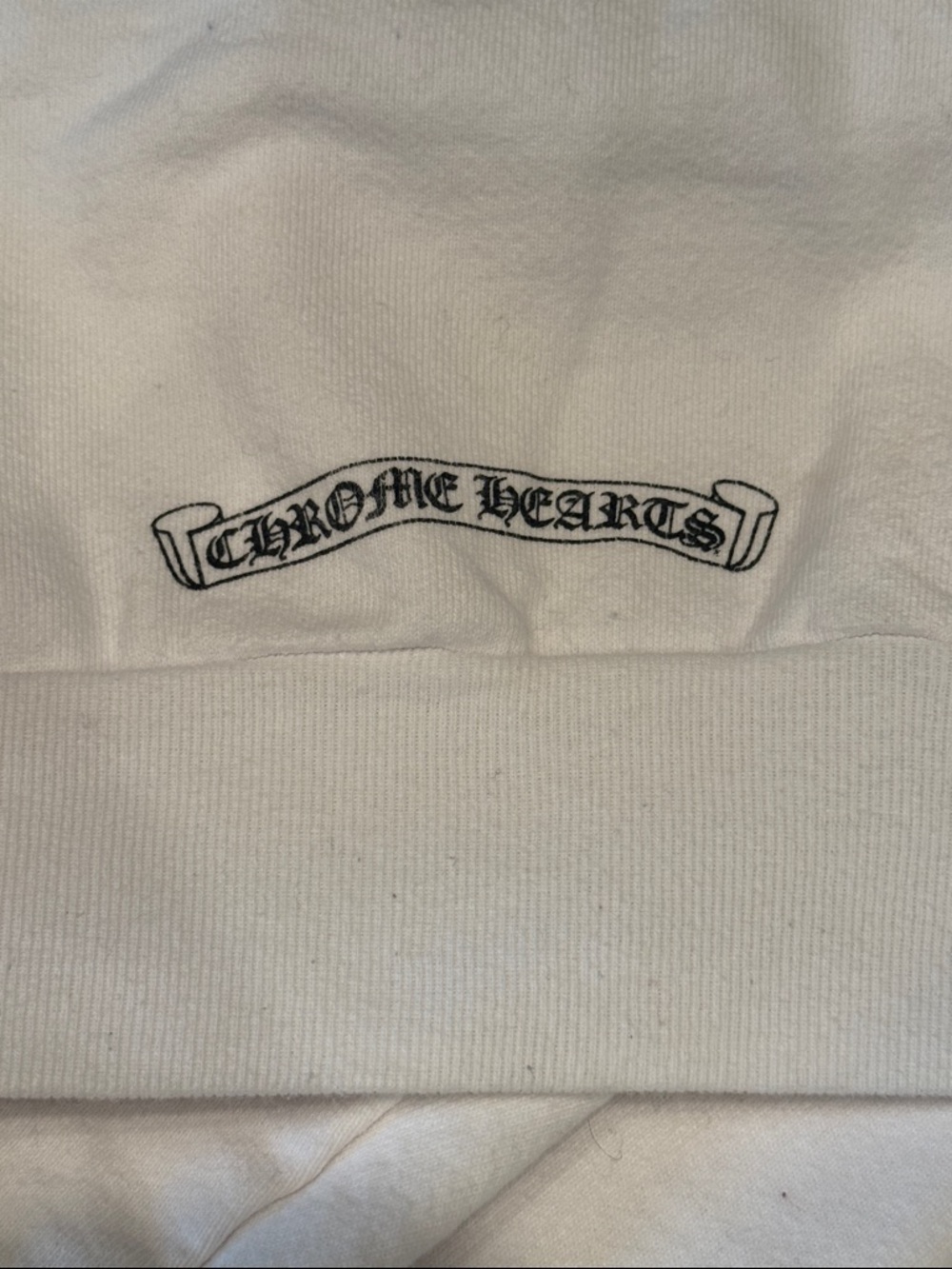 Chrome Hearts Deadly Doll White Sweatshirt Women M - Picture 8 of 8